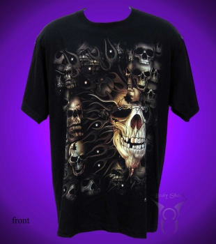 Black Glow T-Shirt - Totenkopf