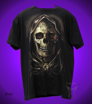 Black Glow T-Shirt - Totenkopf - Kopie